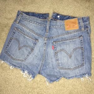 Levi’s Denim Wedgie Shorts